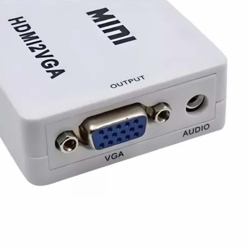 Conversor Adaptador Video HDMI para VGA - HDMI2VGA