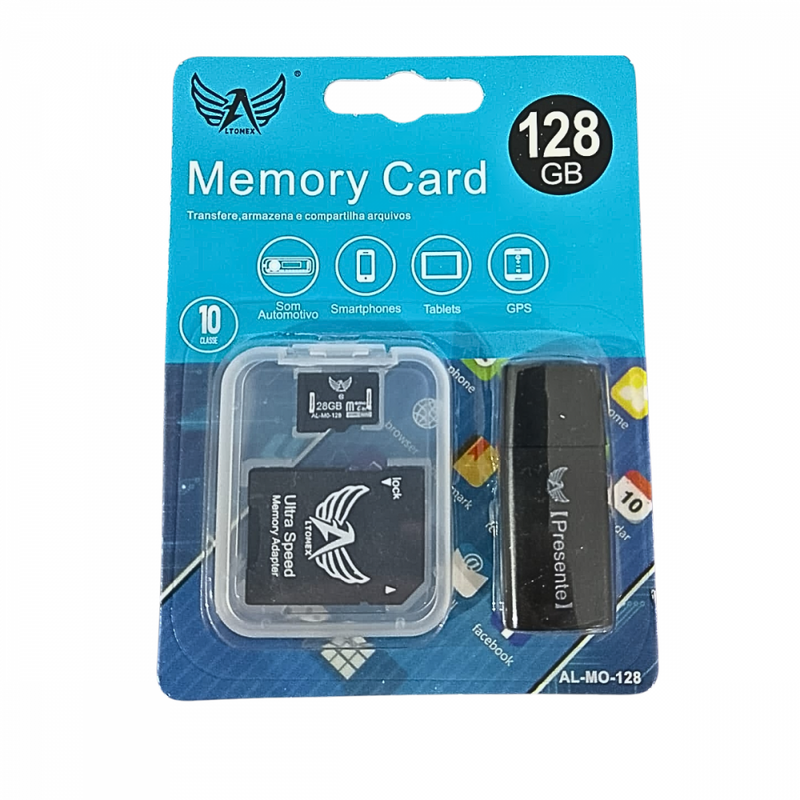 Cartão de Memória 128GB Altomex AL-MO-128