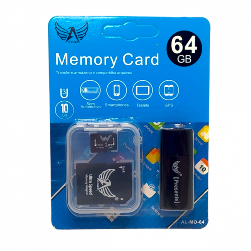 Cartão de Memória 64GB Altomex AL-MO-64