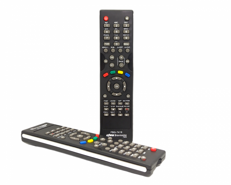 Controle Tv FBG-7419-Recep AzBox c/ nome