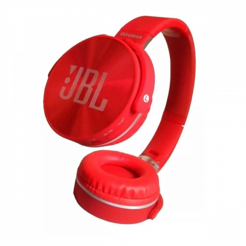 Fone de Ouvido Headphone Bluetooth Sem Fio Super Bass Everest JB950 (***DISPONÍVEL SOMENTE 06 VERMELHO)