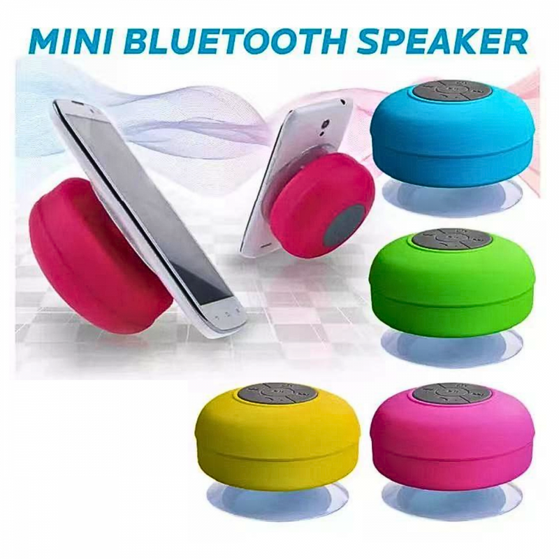 MINI Caixa de Som Bluetooth COLOR À Prova D'agua 5W com Ventosa Kapbom KA-8535 / AL-06