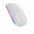 Mouse Sem Fio Bluetooth RGB 1600 dpi Exbom 3482