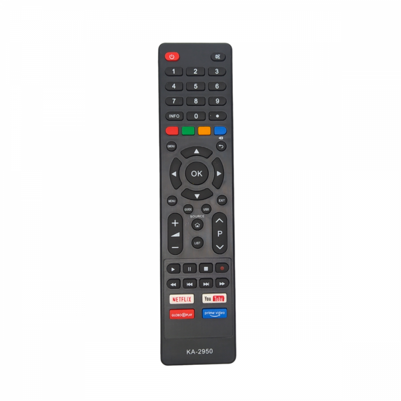 Controle TV Philco Smart 3D - NETFLIX / Youtube / GloboPlay / PrimeVideo KA-2950