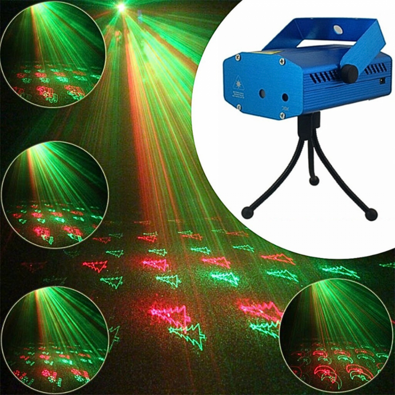 Mini Laser Projetor Holografico Luz LED Modelo Natalino Kapbom KA-1039